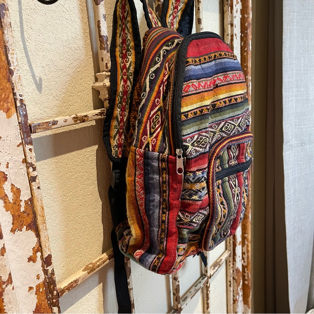 Serape backpack - Picture 4 of 13